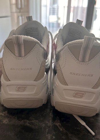 Skechers Skechers Gri Beyaz Spor Platform Kadın Ayakkabı
