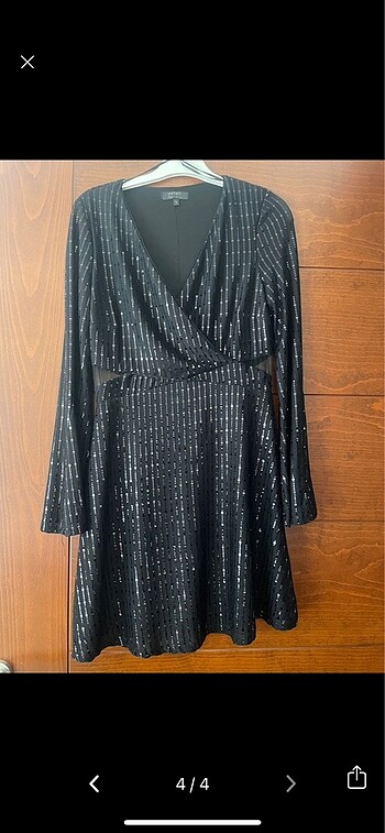 Kısa payet abiye - Görsel 2