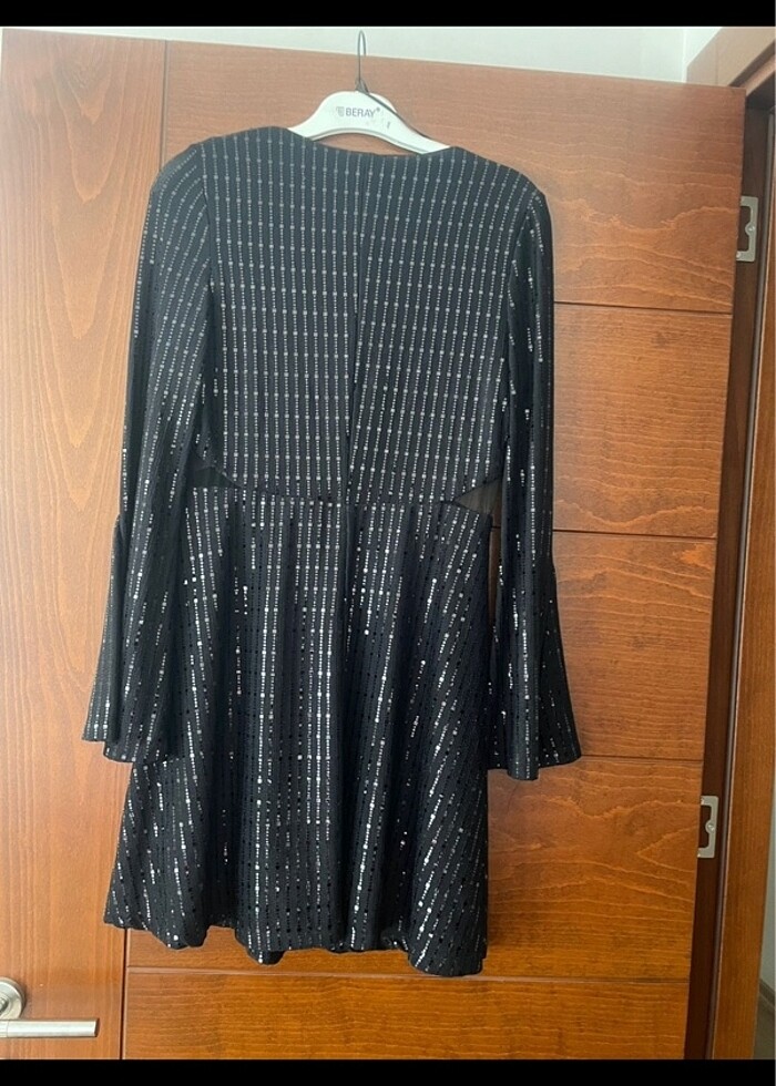 Kısa payet abiye - Görsel 3