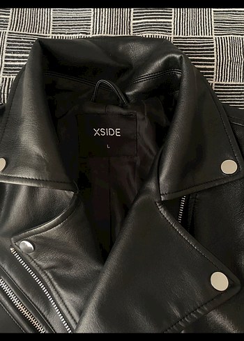 Zara Kadın Siyah Biker Deri Ceket