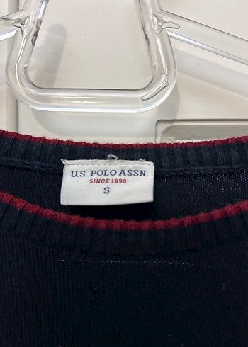 Siyah U.S. Polo Assn. Erkek Sweatshirt - Görsel 2