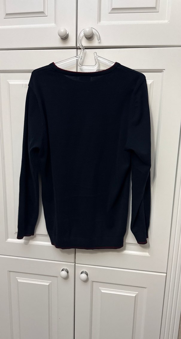 Siyah U.S. Polo Assn. Erkek Sweatshirt - Görsel 3