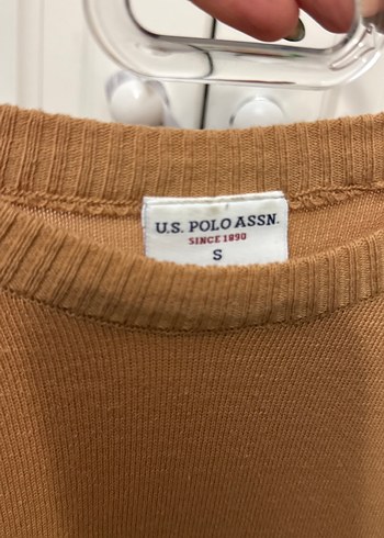 U.S. Polo Assn. Bej erkek  Uzun Kollu Kazak - Görsel 3