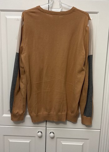 U.S. Polo Assn. Bej erkek  Uzun Kollu Kazak - Görsel 2