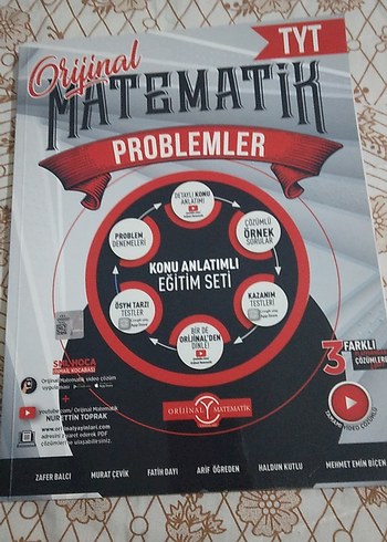 TYT Orijinal Matematik Problemler Konu Anlatımlı Eğitim Seti