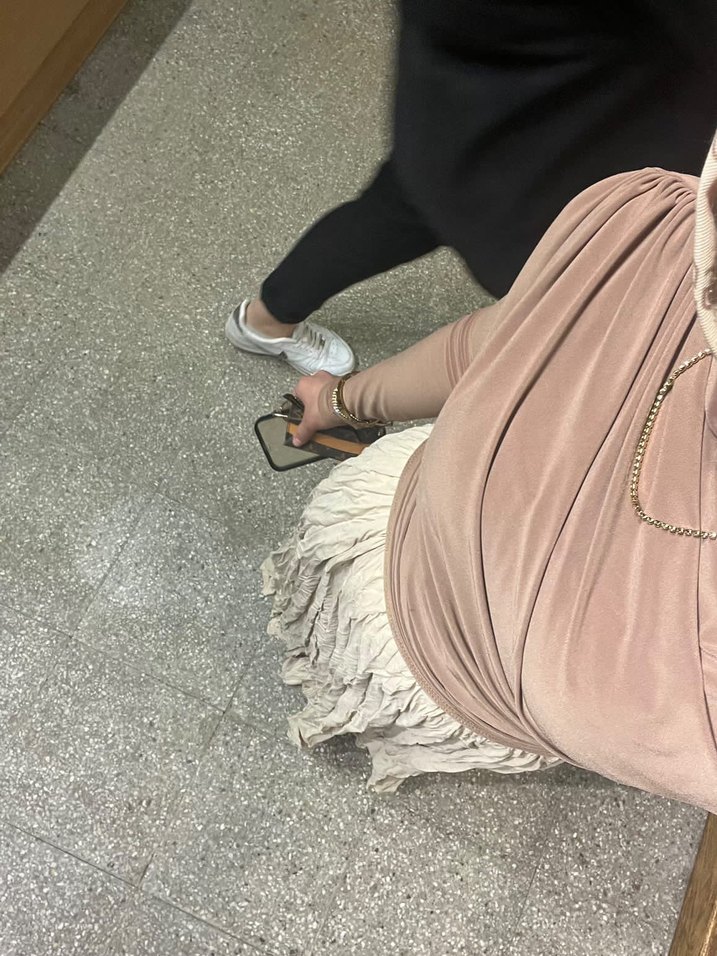 Drapeli üst ve etek - Görsel 4