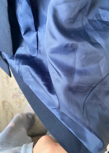 Parlak Mavi Kadın Ofis Blazeri - Görsel 3