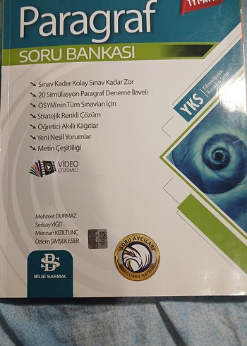 Paragraf Soru Bankası YKS Hazırlık Kitabı