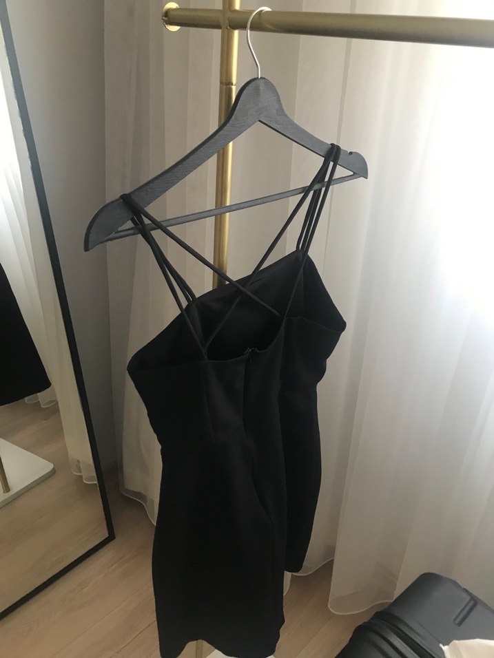 Siyah elbise - Görsel 5