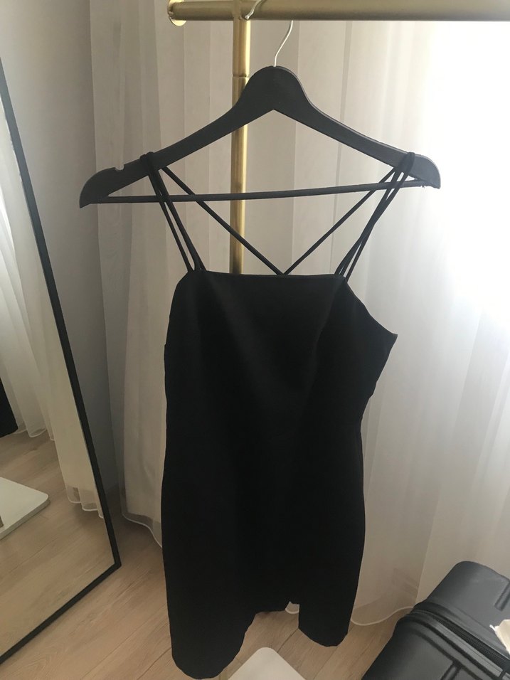 Siyah elbise - Görsel 2