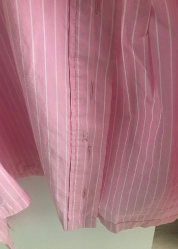 Bershka çizgili gömlek - Görsel 4