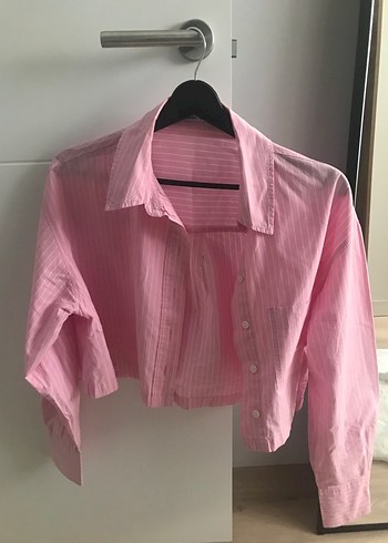 Bershka çizgili gömlek - Görsel 2