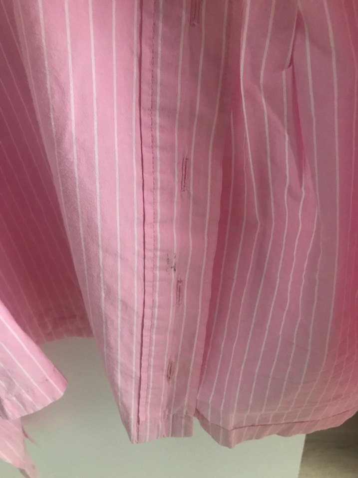 Bershka çizgili gömlek - Görsel 4