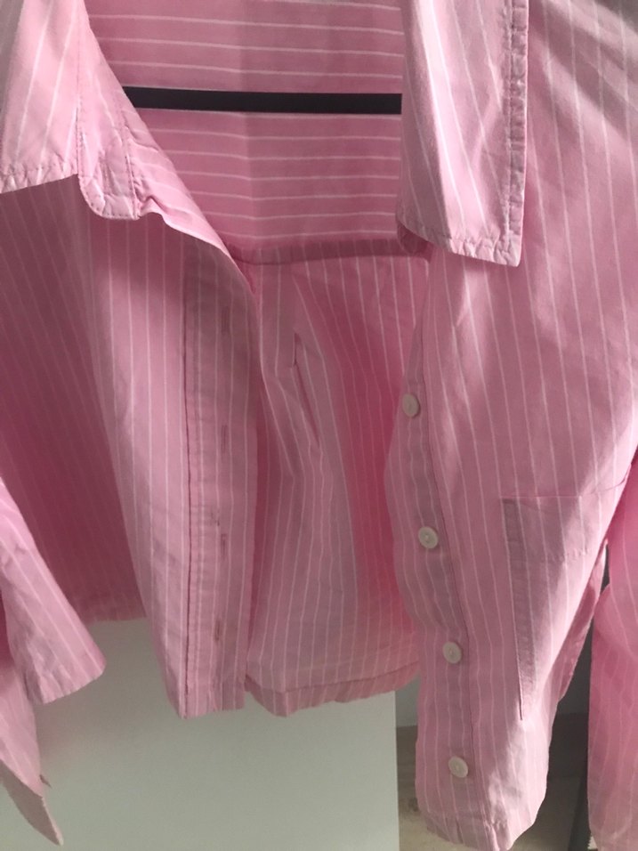 Bershka çizgili gömlek - Görsel 3