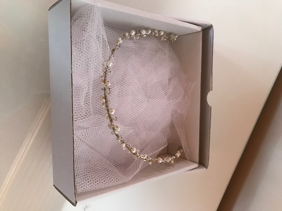 Nehir bridal taç - Görsel 3