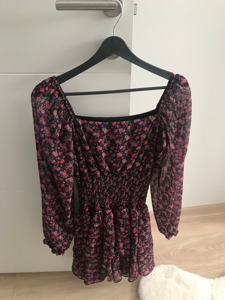 Koton çiçek desenli elbise - Görsel 3