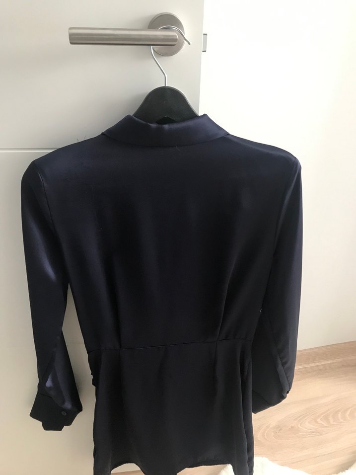 Stradivarius saten elbise - Görsel 4