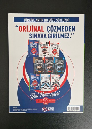 TYT/AYT Orijinal Yayınları Geometri Çözümlü Denemeleri