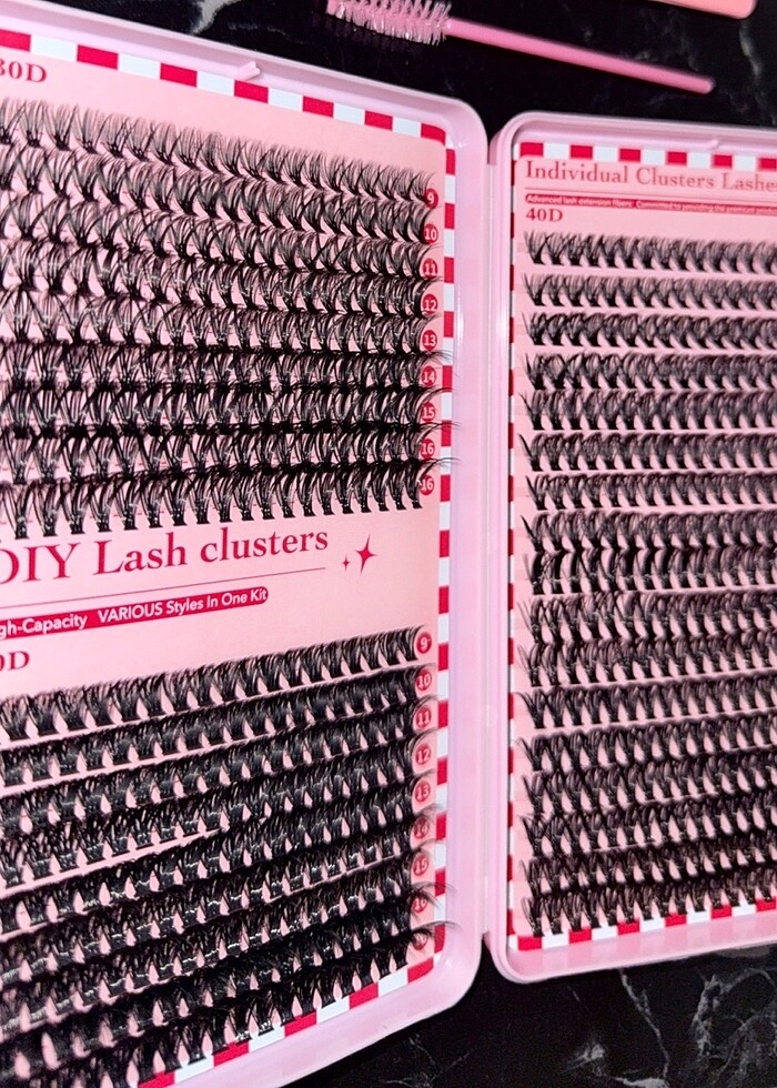 TAKMA KİRPİK SETİ 750 ADET FULL SET - Görsel 2