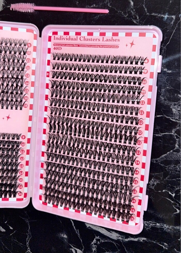 TAKMA KİRPİK SETİ 750 ADET FULL SET - Görsel 3