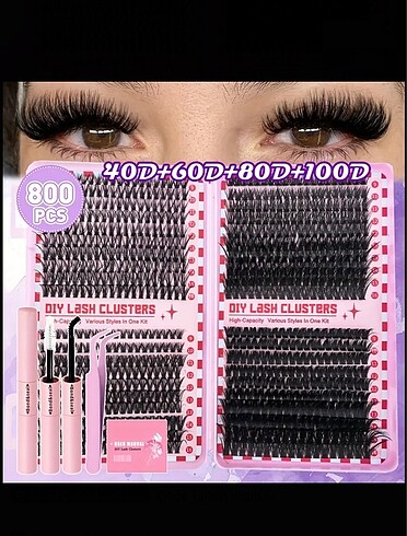 800 ADET KİRPİK FULL SET