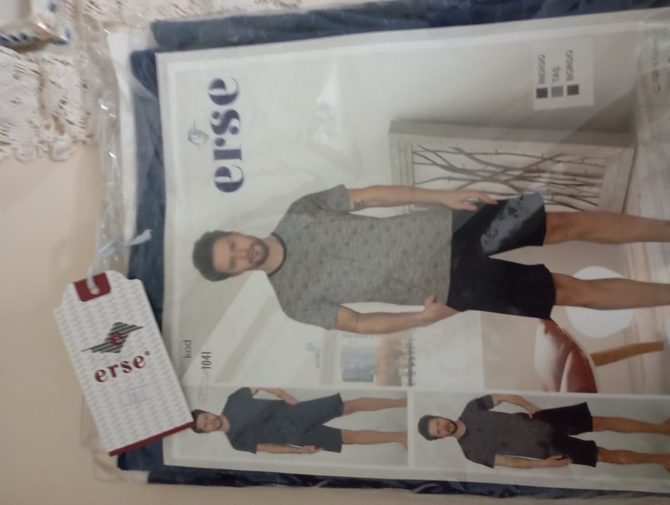 Erse Marka  şortlu pijama takımı - Görsel 2