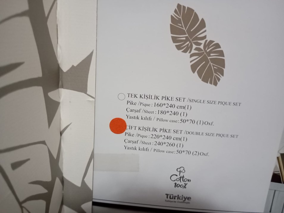 Yeni etiketli Bej  Desenli Nevresim Pike Seti  #çeyiz - Görsel 2