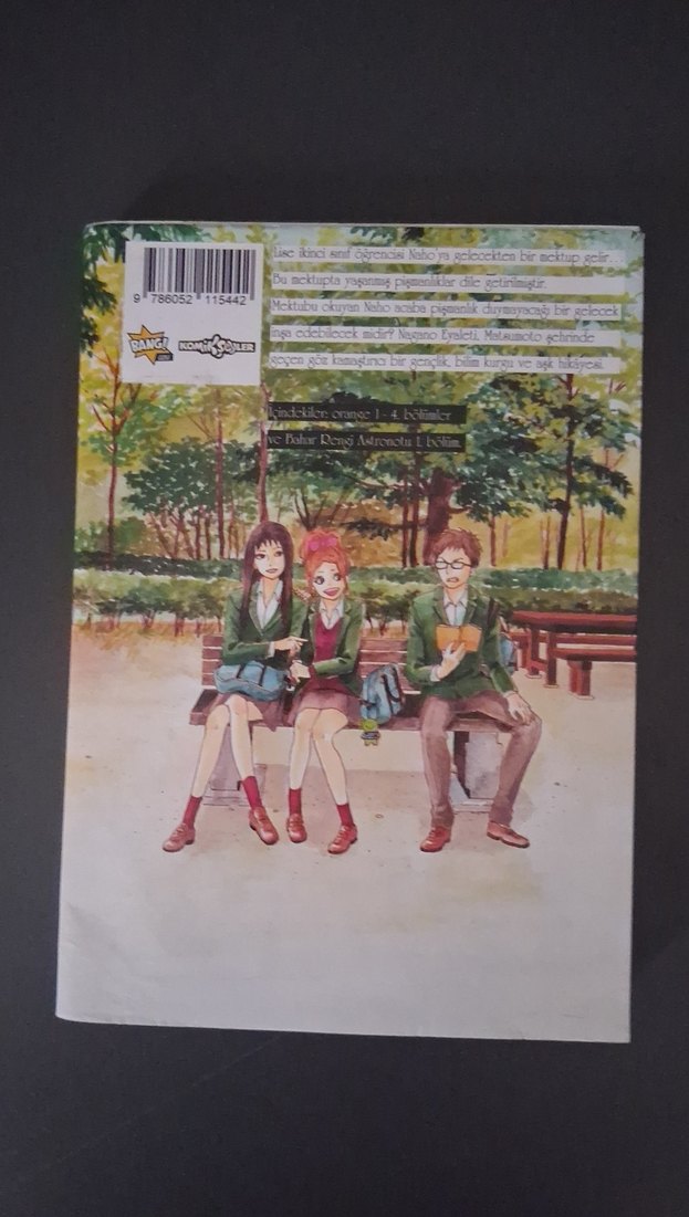Orange Manga Sayı 1 - Portakal Çiçeği Takano - Görsel 2
