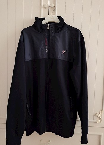 Fermuarlı Siyah Erkek Sweatshirt