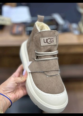 Bej Süet Kadın Dolgu Topuklu Bot - Görsel 3