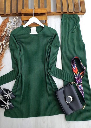 Kadın Siyah Uzun Kollu Takım - Görsel 5