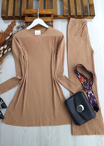 Kadın Siyah Uzun Kollu Takım - Görsel 3