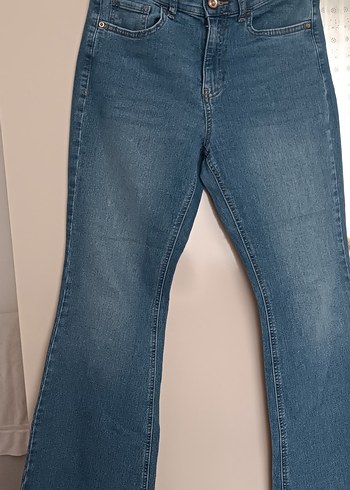 LC Waikiki Orta Mavi Yuksek Bel Denim Jean