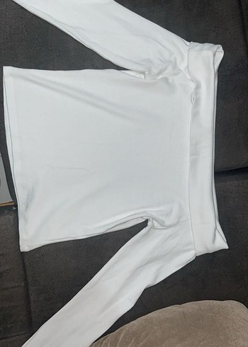 Stradivarius  Kayık Yaka uzun kollu bluz - Görsel 2