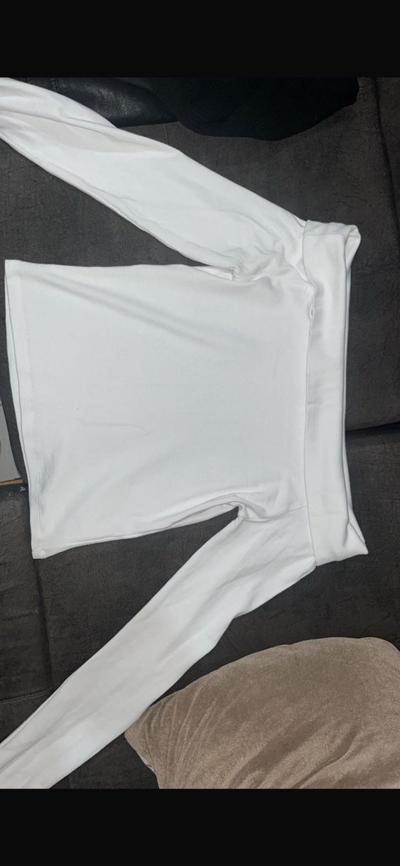 Stradivarius  Kayık Yaka uzun kollu bluz - Görsel 2