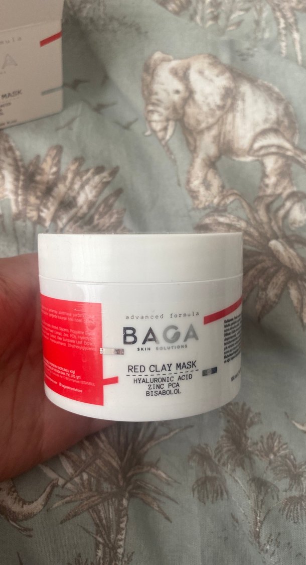 BAGA Kırmızı Kil Maskesi 100 ml - Görsel 2