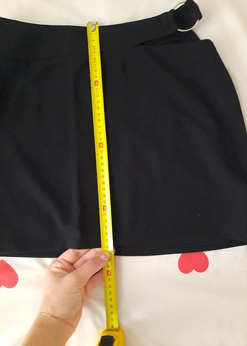 Siyah dekolteki Mini Etek - Görsel 6