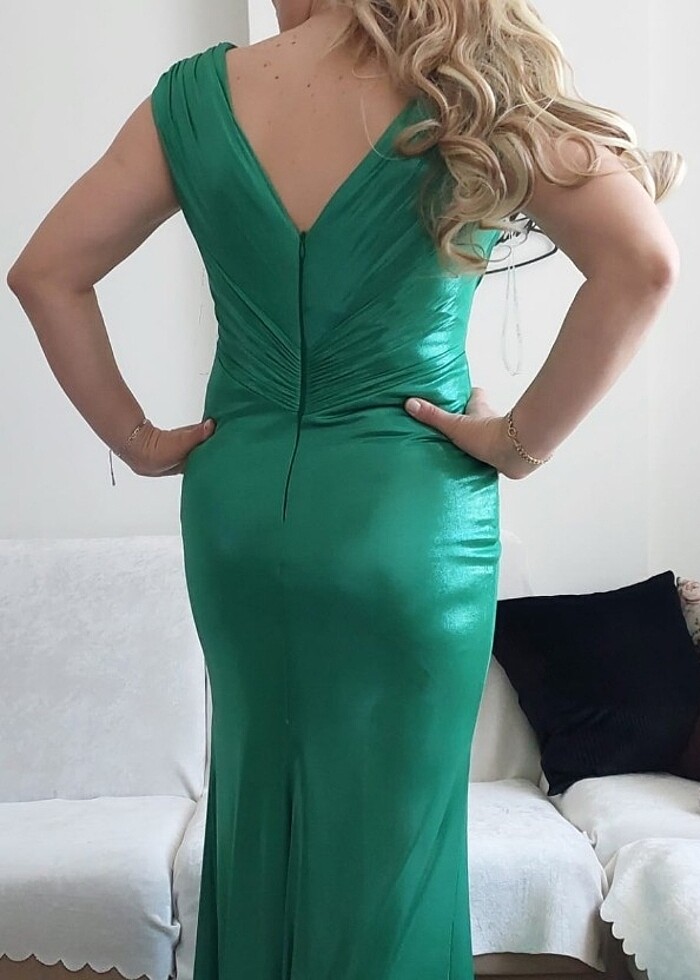 Yeşil abiye - Görsel 2