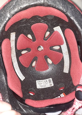 Kırmızı çocuk Biker Kask - Görsel 5