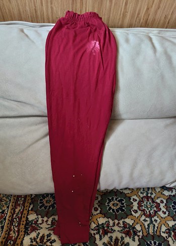 Kırmızı Kız Çocuk Tayt - Görsel 5