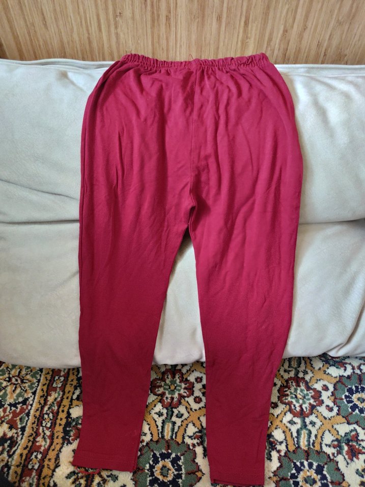 Kırmızı Kız Çocuk Tayt - Görsel 2