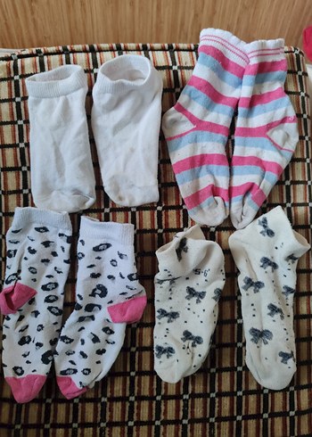 Kız Çocuk Pamuklu Çoraplar - Görsel 2