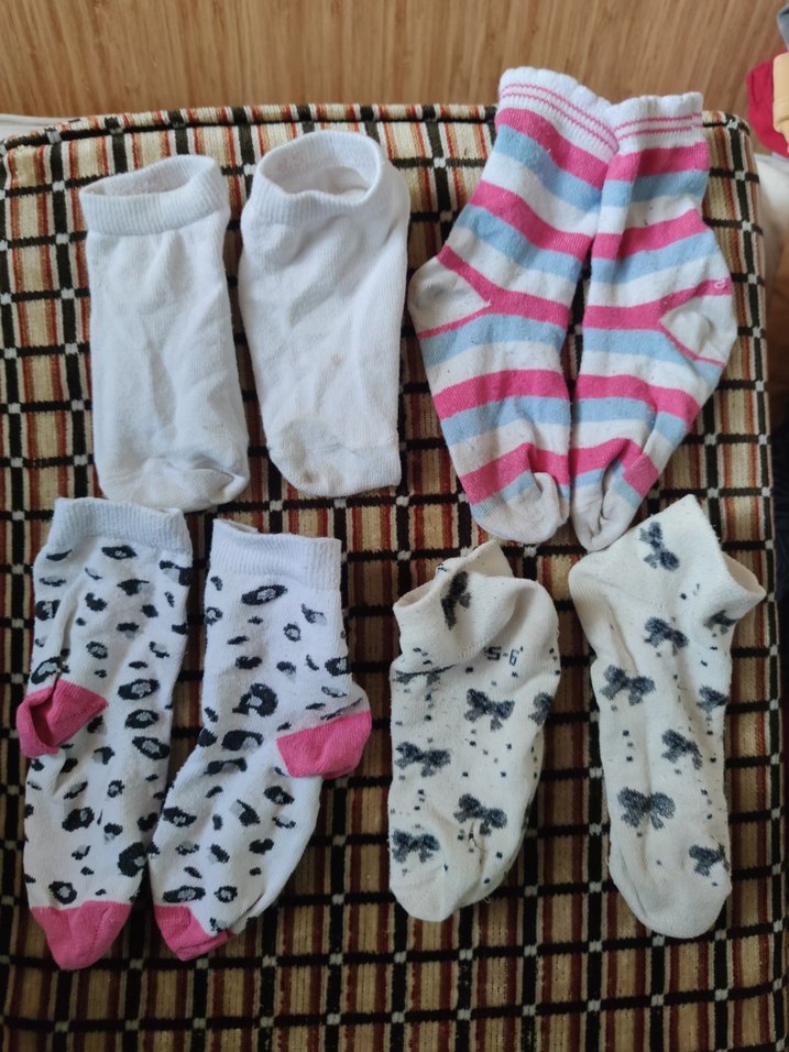 Kız Çocuk Pamuklu Çoraplar - Görsel 2