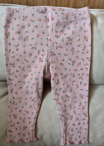 Pembe Pliseli Kız Tayt - Görsel 6