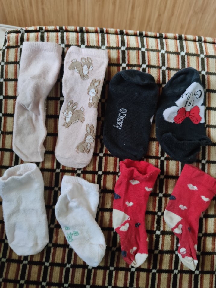 Kız Çocuk Pamuklu Çorap Seti - Görsel 3