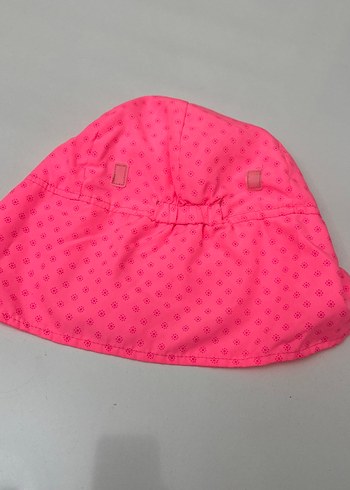 1-2 Yaş, 19 cm Beden Pembe Çocuk Şapka Kulak Detaylı