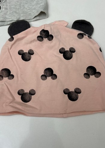 LC Waikiki Çocuk Mickey Desenli Bere 2'li Set