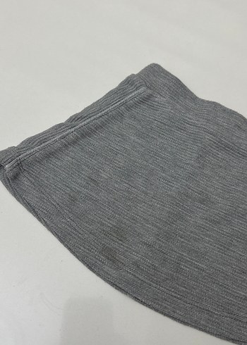 Koton Gri Midi Spor Etek