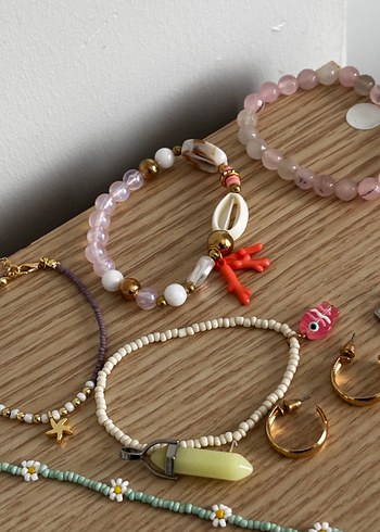 Beden çeşitli Renk Kolye/Bileklik/Küpe ve kolye charmları