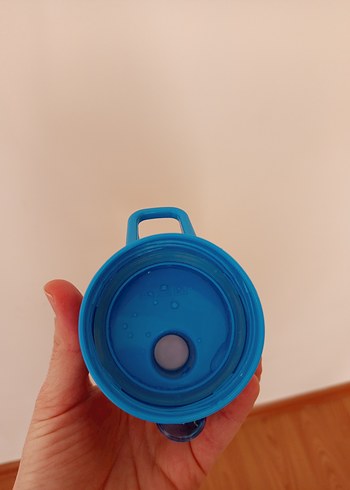 Mavi renk motivasyon matarası - Görsel 5